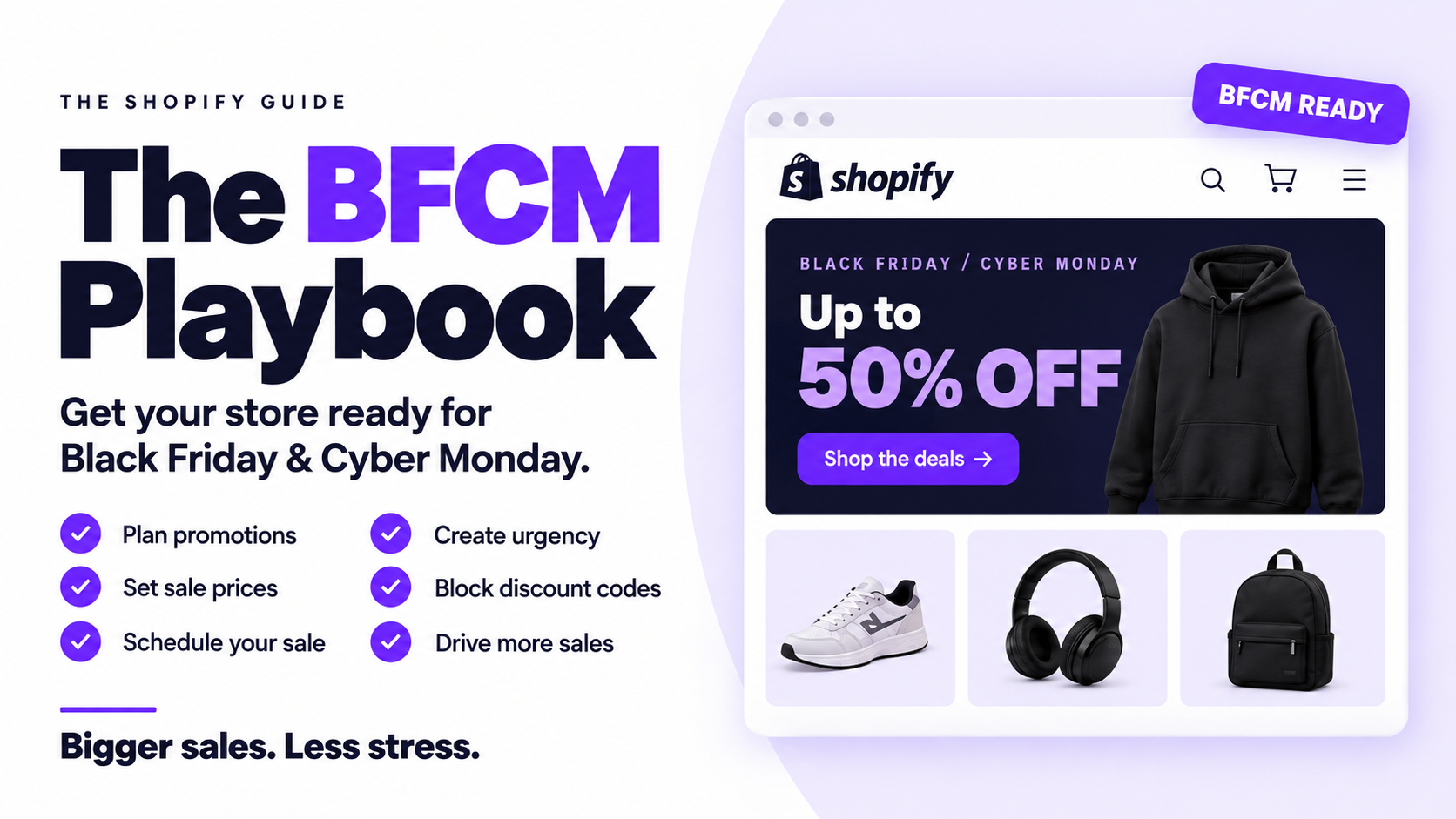 The 2026 BFCM playbook: plan your biggest sale months ahead