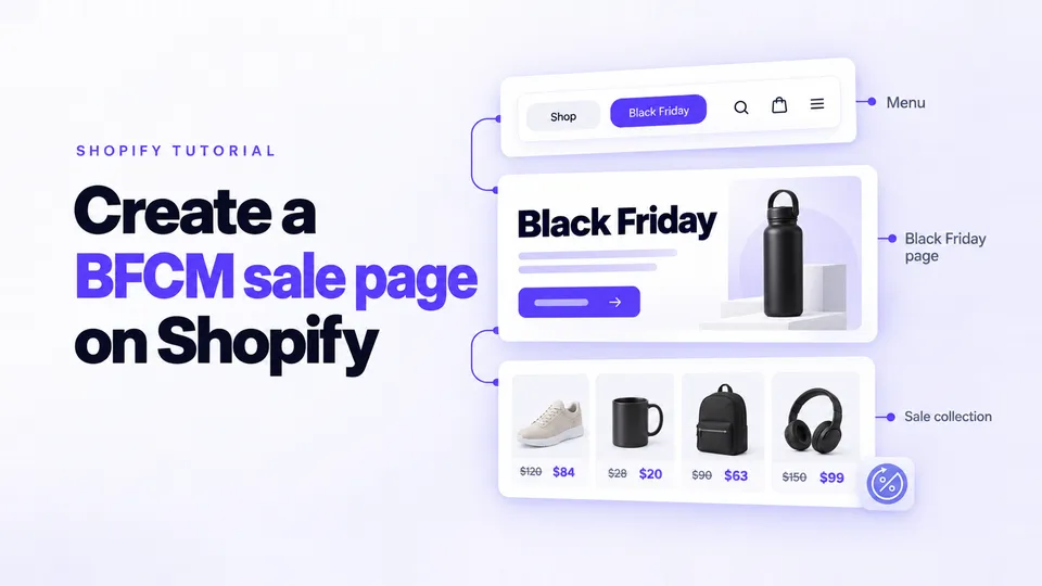 How to build a Black Friday sale page in Shopify
